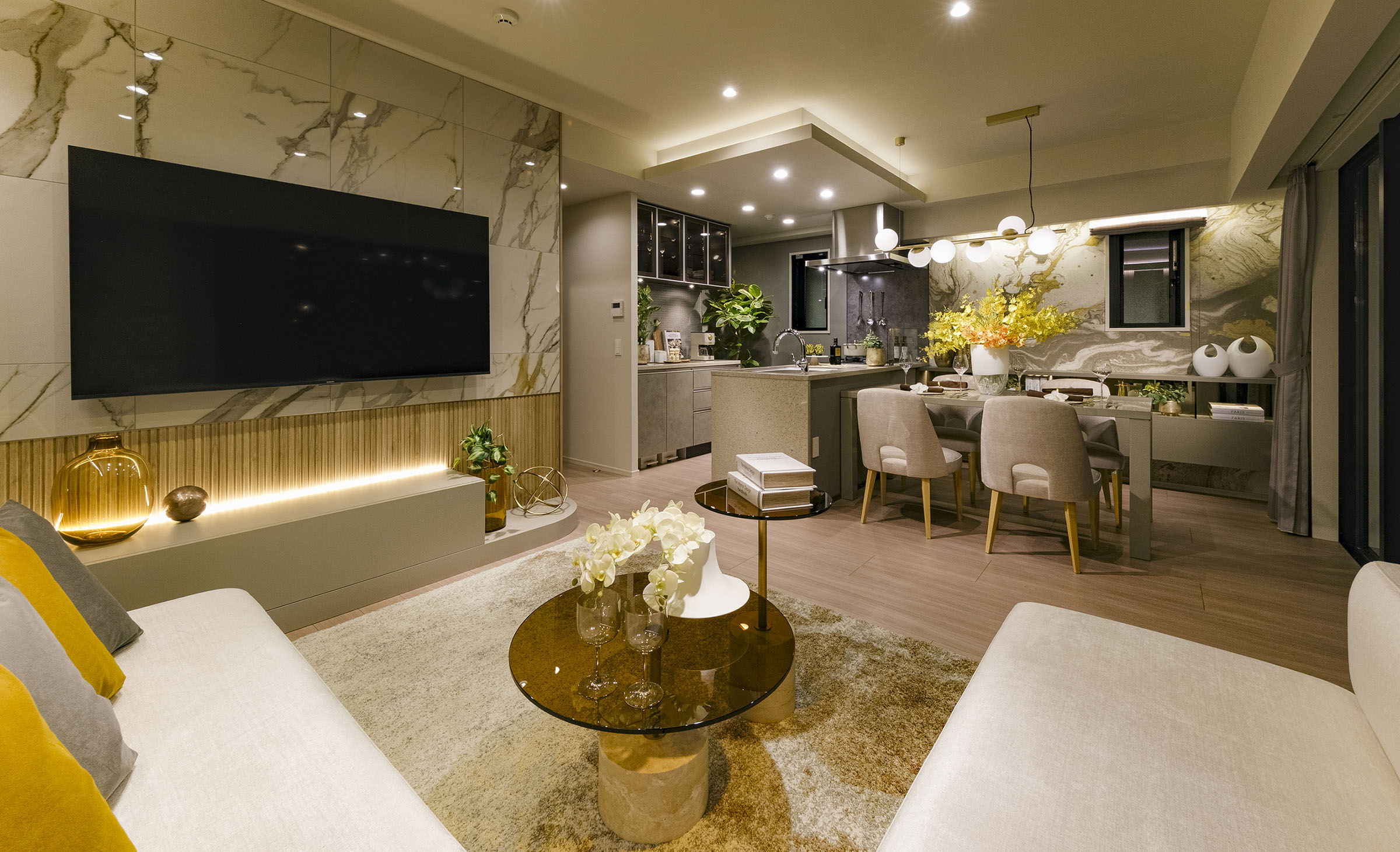 LIVING DINING